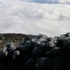 Blitzeis am Anstieg zum Teide